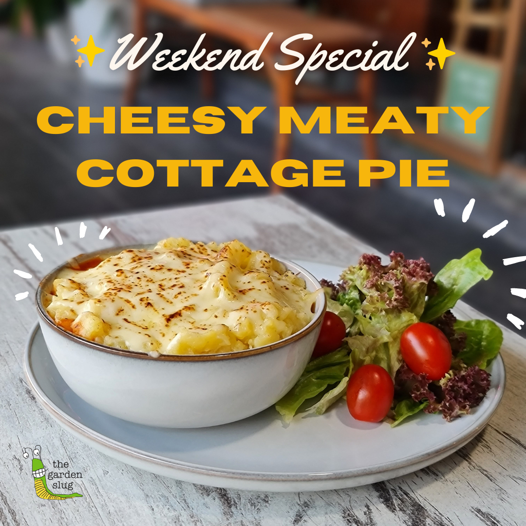 Cheesy Meaty Cottage Pie by The Garden Slug