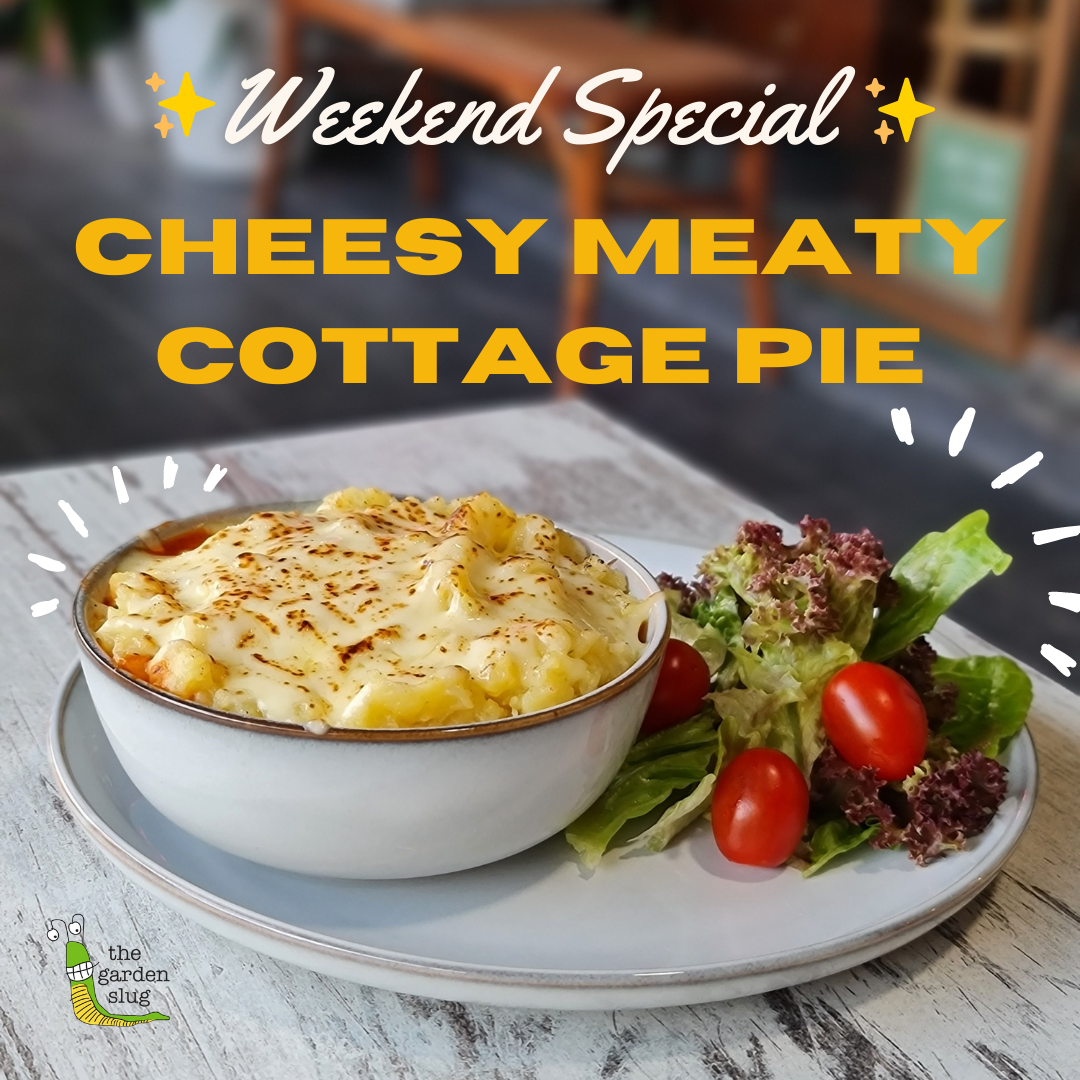 Weekend Special: Cheesy Meaty Cottage Pie