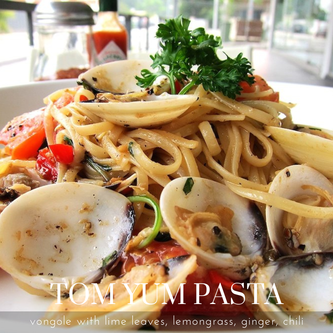 Tom Yum Pasta Vongole